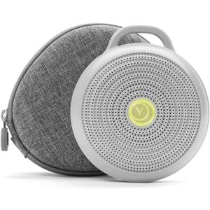 Yogasleep Hushh & Crush Resistant Travel Case, (2 Piece Set) Portable White Noise Sound Machine for Baby, 3 Soothing Natural Sounds, Noise Canceling for Sleep Aid, Office Privacy, & Meditation