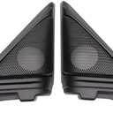 2pcs Car Door Panel Audio Horn Speaker Tweeter Triangle Cover Case Loudspeaker Trim for Honda Accord 10th 2018 2019 2020 2021