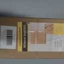 UNISHADES 100% Blackout Cordless Bamboo Roman Shades 31×64 in Papara Carbon