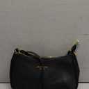 Crossbody Bags for Women Trendy Crescent Shoulder Underarm Small Purse Retro Classic Hobo Clutch Handbag Fashion Y2K (Black)