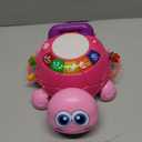 Musical Turtle Baby Toys 6 to 12 Month,Infant Light-up Musical Tummy Time Toy with Phone,Baby Crawling Toys for 7 8 9 12 Months Old,Easter Birthday Girl Gift for 3 4 5 Month+(Pink)