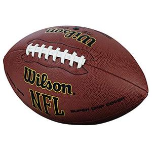 Wilson NFL Super Grip Composite Football - Junior Size, Brown