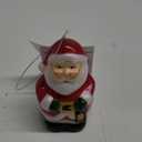 Blow Mold Santa Ornament Led Christmas