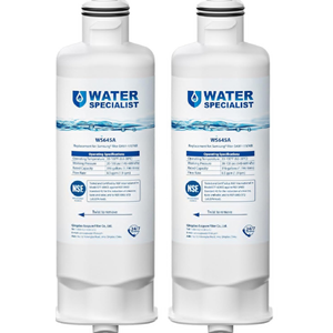 Waterspecialist WS645A Refrigerator Water Filter, Replacement for Samsung® DA97-17376B, HAF-QIN/EXP, HAF-QIN, RF28T5001SR, DA97-08006C, RS27T5200SR, RF28R7351SG, RF24R7201SR, RF27T5201SR, 2 Pack