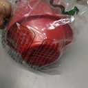 Red Plastic Bowls 12 Oz, Disposable Party Bowls - Red Soup Bowls (125 Pack)