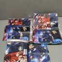 3 x Console PS5 Cover Skin Anime Style - Red/Blue Design PS5 Skin Cover for Disc Version, PlayStation 5 Skins for Console and Controller, Easy to Install - Scratch- and Fade-Resistant PlayStation 5 Cover