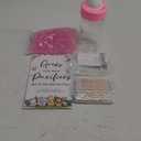 Roowest 512 Pcs Baby Shower Games Guess How Many Pacifiers Sign 100 Small Guessing Games 10 HB Pencils 750ml Milk Bottle 400 Acrylic Pacifiers Decoration for Guest Gender Reveal(Pink,Animal)