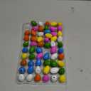 PRETYZOOM 100pcs Artificial Bird Eggs Fake Foam Eggs DIY Easter Eggs for Photo Props Crafts Garden Bird Nest Decor Easter Party Decorations (Assorted Color)