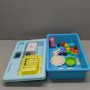 Play Sink with Running Water, Play Kitchen Toys Sink for Kids 3 4 5 6 7 Years Old, Electrical Dishwasher, Color Changing Kitchen Accessories, Dishes Games, Gifts for Toddlers 3-5