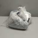 ULTCOVER 600D Tough Canvas Heavy Duty Rectangular Patio Table and Chair Cover - Waterproof Outdoor General Purpose Furniture Covers 76Lx54Wx28H inch, Black