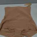 SHAPELLX Tummy Control Body Shaper Shapewear for Women High Waisted Panties Invisible Shaping Underwear (Light Brown Medium)