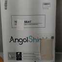 Angel Shield Wood Toilet Seat Elongated with Soft Close,Easy Clean,Quick-Release Hinges(Elongated,Wood) (Elongated-18.5")