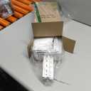 12.3" W Narrow Over the Door Pantry Organizer, 8-Tier Over the Door Organizer with Adjustable Basket, Pantry Door Organization for Pantry Kitchen Storage Room Spice Rack, White