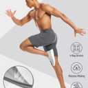 Riskrole 2 Pack Men's Athletic Shorts 7 Inch Inseam Lightweight Quick Dry Running Shorts for Men Gym Workout Shorts