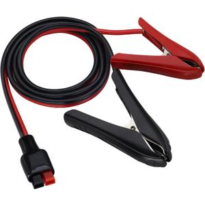 HCFeng12AWG 45A (an-der-Son) Plug to Alligator Clip Cable Solar Connector to Alligator C-Lip Cable Alli-Gator Clip to 45A Battery Plug Ca-ble for Solar Panel Cars Motorcycles Battery [1m/3.3ft]