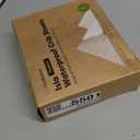 KeaBabies 2-Pack Waterproof Baby Crib Sheets for Boys, Girls - 52x28 Viscose Derived from Bamboo Toddler Bed Sheet Neutral, Fitted Crib Mattress Protector Cover for Baby Bedding, Soft & Gentle(Ecru)