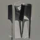 Highlight Comb Set, 6 Piece Set, Weaving, Sectioning, Styling, and Hair Dyeing Combs Professional Weaving Styling for Foiling and Balayage Coloring(Assorted Style)