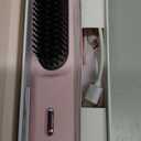 Go Brush Pro for Short Hair 2026 Hair Straightener Brush 300M Negative Ions,Portable Cordless Straightening Comb for Women,Fast Heating 4 Temps for Frizz-Free Smooth Hair Travel Gift Light Pink