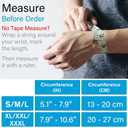 NEENCA Carpal Tunnel Wrist Brace with Thumb Support, Medical Grade Night Support Thumb Spica Splint for Arthritis, Tendonitis & De Quervains ((XL/XXL/XXXL, Left Hand))