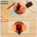 Floor Gap Fixer Tool for Laminate, LVP, Vinyl Plank & Engineered Hardwood Floors Heavy Duty Aluminum Suction Cup, DIY Floor Gap Repair Kit (Hammer not Included)