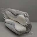 Cervical Neck Pillow for Pain Relief - Ergonomic Side Sleeper Pillow for Neck Support, Cooling Memory Foam Pillows for Sleeping, Contour Pillow Orthopedic Bed Pillow for Back Stomach Sleepers (White & Grey)