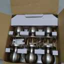 BESTTEN [3 Pack] Door Knob with Lock and Key, Keyed Different Entry Door Knob, for Entrance and Front Door, Satin Nickel