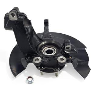 Front Right Wheel Bearing Hub Steering Knuckle Assembly Compatible with Ford Escape 2013-2019, Passenger Side Steering Knuckle, CV6Z2K004C, CV6Z3K185B, LK144
