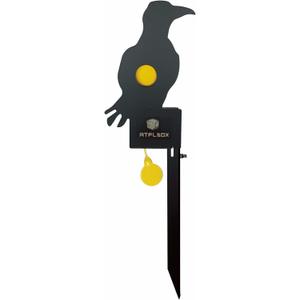 Atflbox Metal Eagle Reset Target, Air Rifle Animal Shooting Targets for Outdoor and Backyard, Rated for Airgun Pellet .177 .22 Caliber
