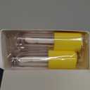 10PCS Empty Lip Gloss Tubes,6ml Yellow Containers Empty With Thick Wand, For DIY Lip Gloss Making