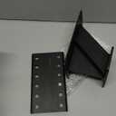 GADFISH Spare Tire Carrier,Spare Tire Mount Boat Trailer Carrier Bracket,Heavy Duty Lock Holder,Fits 4 & 5 & 6 Lugs Trailer Wheels on 4", 4.5'', 4.75'', 5'' and 5.5'' Bolt Patterns,Holds up to 150 Lbs