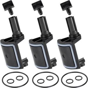 Replacement 4720 Diverter Valve 3-Pack with O-Rings Repair Kit Works with 1.5" and 2" Diverter Valves Compatible with 2 & 3 Port Gray Pool Spa Valves Durable Seals & Easy Install