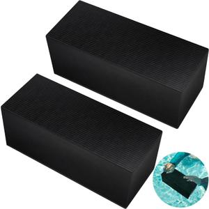 Marsui 10 Lbs Diving Brick Swimming Pool Dive Brick Rubber Diving Brick Safety Water Brick Diving Weight for Strength and Rescue Training Lifesaver Equipment Summer Swimming Pool Safety Accessories