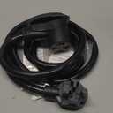 10 FT 4 Prong Dryer Extension Cord Outdoor Black, 30 AMP 10/4 Gauge Heavy Duty, NEMA 14-30P to 14-30R, Waterproof STW Jacket ETL Listed for Dryers & EV Charging