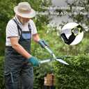 Altdorff Garden Loppers Pruning Shears, Updated 3PCS Hedge Clippers Combo Set, Branch Cutter with Compound Action, Chops Thick High Branch Ease, Professional Tree Trimmer Set Heavy Duty