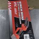 Mini Chainsaw for Milwaukee M18 Battery, 6-Inch Brushless Cordless Pruning Chain-saw, Battery Powered Mini Chainsaw for Wood Cutting, Sharp for Tree Trimming (No Battery)