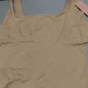FeelinGirl Bodysuits for Women Seamless Square Neck Tummy Control Compression Thong Shapewear Bodysuit Tank Tops Bodysuit, XL- XXL 