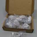 Coinkoly 8 Pack 1-1/5Inch(30mm) Cabinet Knobs Black Matte Kitchen Cabinet Knobs for Dresser Kitchen Drawers Pulls Black Hardware for Cabinets