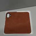 OCASE Compatible with iPhone 17 Wallet Case, PU Leather Flip Folio Case with Card Holders RFID Blocking Kickstand [Shockproof TPU Inner Shell] Phone Cover 6.3 Inch 2025, Suede Brown