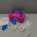 Balloon Pump Electric Party Decorations - Electric Balloon Pump for Balloon Arch Kit, Portable Dual Nozzle Balloon Inflator (Rose Red)