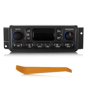 16256018 A/ C Heater Climate Control Module Panel Switch for 1997-2004 Chevy Corvette C5 5.7L, Electronic Dual A/ C Temperature Controller, OE# 09352181, 16254311, 1626603, 10345293, 09380441, 162660