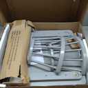 Delta Children Windsor Kids Wood Table Chair Set (2 Chairs Included) - Ideal for Arts & Crafts, Snack Time, Homeschooling, Homework & More, Greenguard Gold Certified, Grey