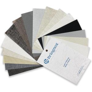 Bringnox Motorized Blinds with Remote,Light Filtering Smart Roller Blinds,Compatible with Google Home and Alexa Via HUB,50% Blackout Roller Shades for Home,Bedroom,Custom Size