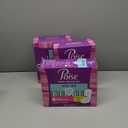 Poise Ultra Thin Incontinence Pads & Postpartum Pads for Bladder Leaks, 5 Drop Maximum Absorbency, Long Length, 108 Count