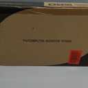 Dual Monitor Stand - Vertical Stack Screen Free-Standing Monitor Riser Fits Two 13 to 34 Inch Screen with Swivel, Tilt, Height Adjustable, Holds One (1) Screen up to 44Lbs HT05W-002 White