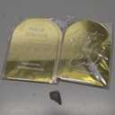 Acrylic Cards and Gifts Sign with Stand, 5x7 inch Black Arched Wedding Table Signs and Base, 1/8" Thick Arch TableTop for Wedding Reception & Event Party Table (Gold mirror, All 4pcs)