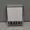 Newtons Cradle Balance Balls, Swinging Balls with Black Base, Science Physics Accessories for Adults, Calm Down Fidgets Kit, Desk Ornament for Stress Relief, Office Home Decoration (Black) (Medium - 5 Balls)