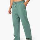 Pudolla Men's Cotton Yoga Sweatpants Athletic Lounge Pants Open Bottom Casual Jersey Pants for Men with Pockets. XL