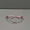 NoCry Clear Safety Glasses for Women with Adjustable Frames Anti Fog Safety Glasses with 100% UV Protection & Scratch Resistance, ANSI Z87.1 Rated Perfect Safety Goggles for Women, Nursing Goggles