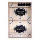 String Hockey Wooden Foosball Winner Board Game, Fastest Finger First Sling Puck Indoor Table Game, Tabletop Slingshot Interactive Stringing Kit for Kids Adults & Family Party