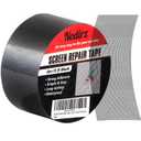 Window Screen Repair Tape, 2 in X 15 FT (180IN) Screen Repair Kit for Windows or Doors, Strong Adhesive Screen Patch Repair Kit Mesh Repair (Black, 15 FT)